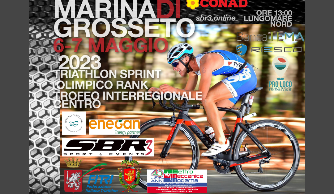 Triathlon Nazionale su distanza Sprint e Olimpico di Marina di Grosseto