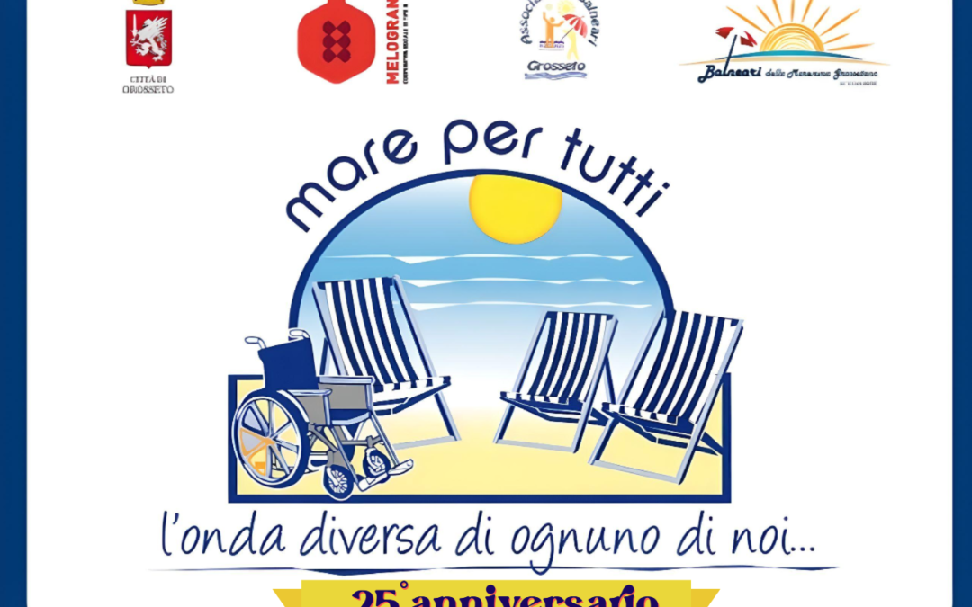 Al via per il 25° anno il progetto “Mare per tutti”