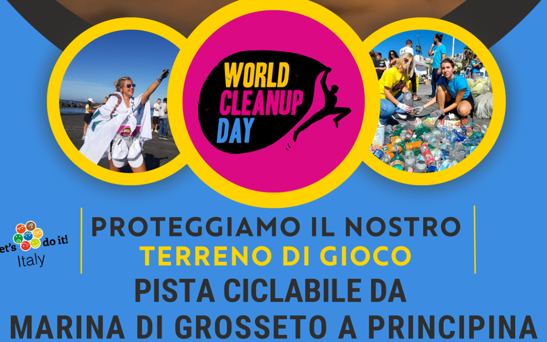 16 Settembre | World Cleanup Day a Marina e Principina